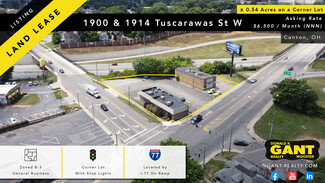 Plus de détails pour 1900 Tuscarawas St W, Canton, OH - Terrain à louer