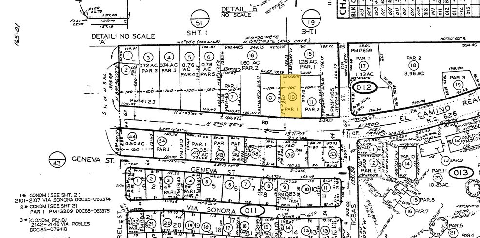2180 S El Camino Real, Oceanside, CA à vendre - Plan cadastral - Image 2 de 24