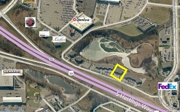 3430 Oakwood Mall Dr, Eau Claire, WI - AÉRIEN Vue de la carte