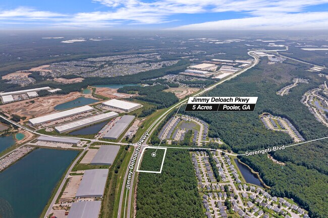Plus de détails pour 0 Jimmy DeLoach Pky, Pooler, GA - Terrain à vendre