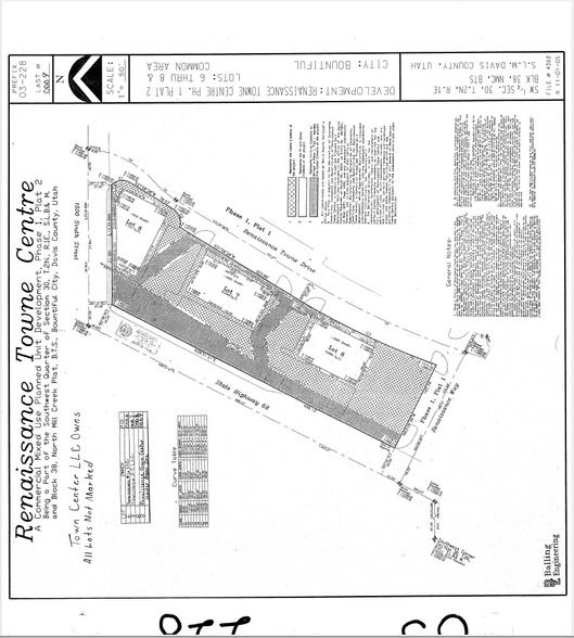 1560 Renaissance Towne Dr, Bountiful, UT for lease - Plat Map - Image 3 of 3