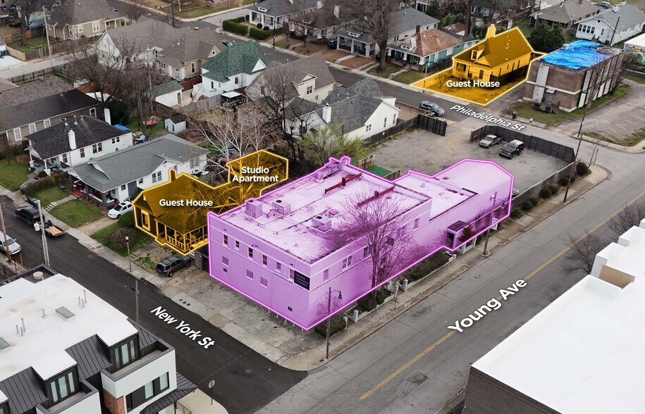 2258 Young Ave, Memphis, TN for sale - Aerial - Image 2 of 16