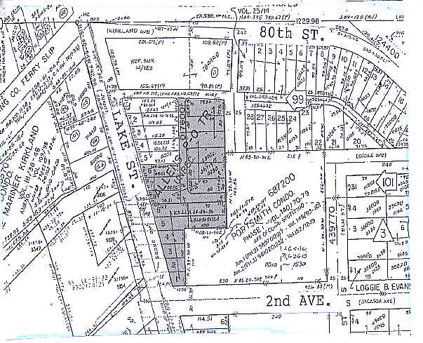 150 Lake St S, Kirkland, WA for lease - Plat Map - Image 2 of 6