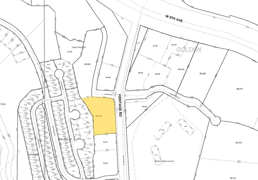 755 Heritage Rd, Golden, CO for sale - Plat Map - Image 3 of 6