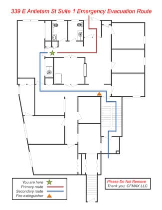 Plus de détails pour 339 E Antietam St, Hagerstown, MD - Bureau/Médical à louer