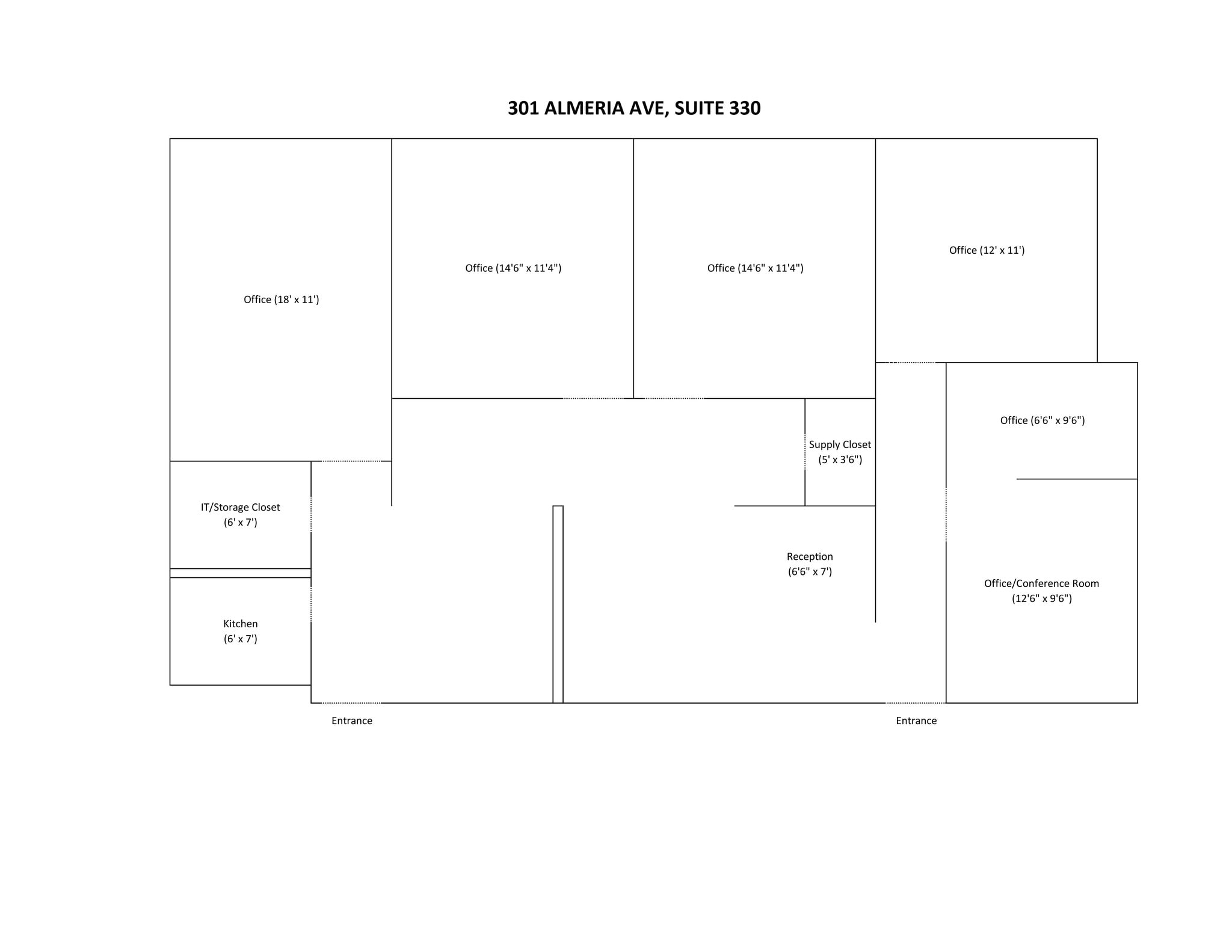 301 Almeria Ave, Coral Gables, FL for lease Site Plan- Image 1 of 17