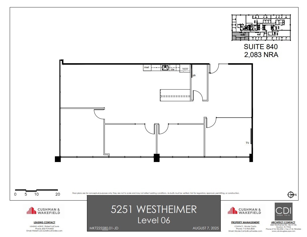 5251 Westheimer Rd, Houston, TX for lease Floor Plan- Image 1 of 1