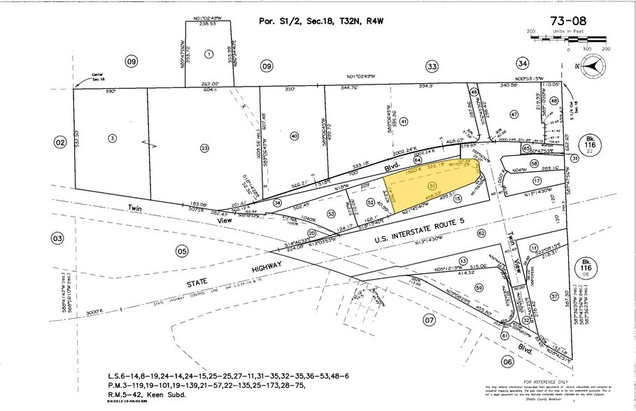 1250 Twin View Blvd, Redding, CA à vendre - Plan cadastral - Image 3 de 3
