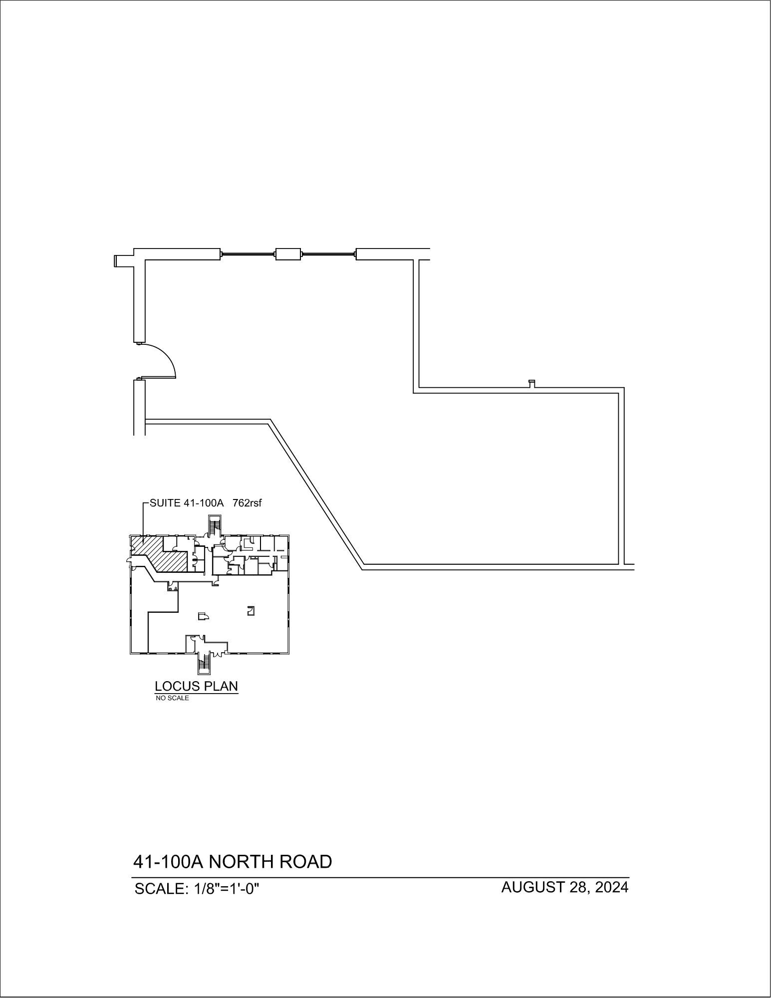 41-55 North Rd, Bedford, MA à louer Plan d  tage- Image 1 de 1