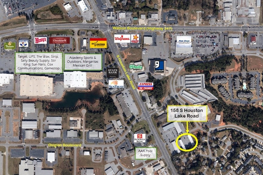 158 S Houston Lake Rd, Warner Robins, GA for lease - Building Photo - Image 2 of 8