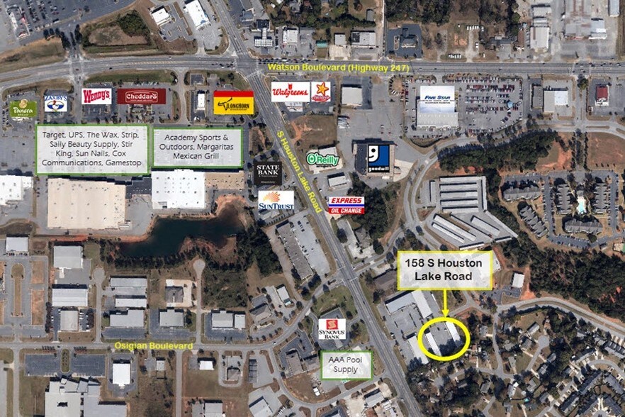 158 S Houston Lake Rd, Warner Robins, GA à louer - Photo du bâtiment - Image 2 de 8