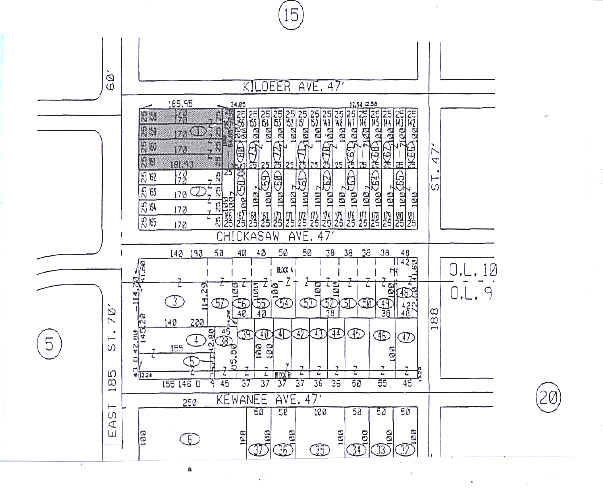 823 E 185th St, Cleveland, OH for sale Plat Map- Image 1 of 1