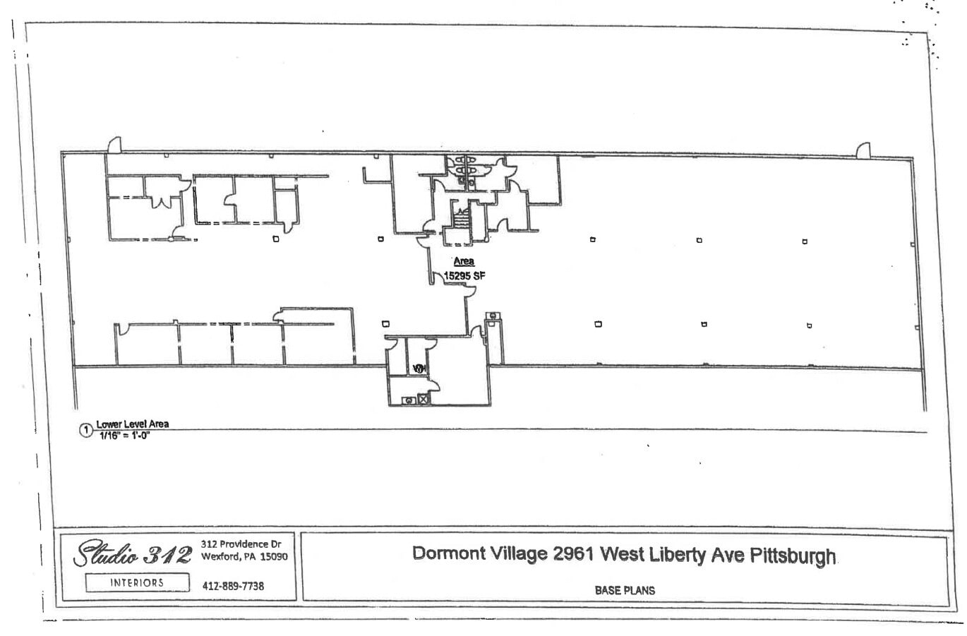 2961-2973 W Liberty Ave, Pittsburgh, PA à louer Plan d’étage- Image 1 de 1