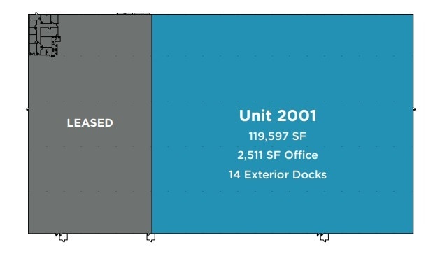 2001-2005 N Delany Rd, Gurnee, IL à louer Plan d’étage- Image 1 de 1