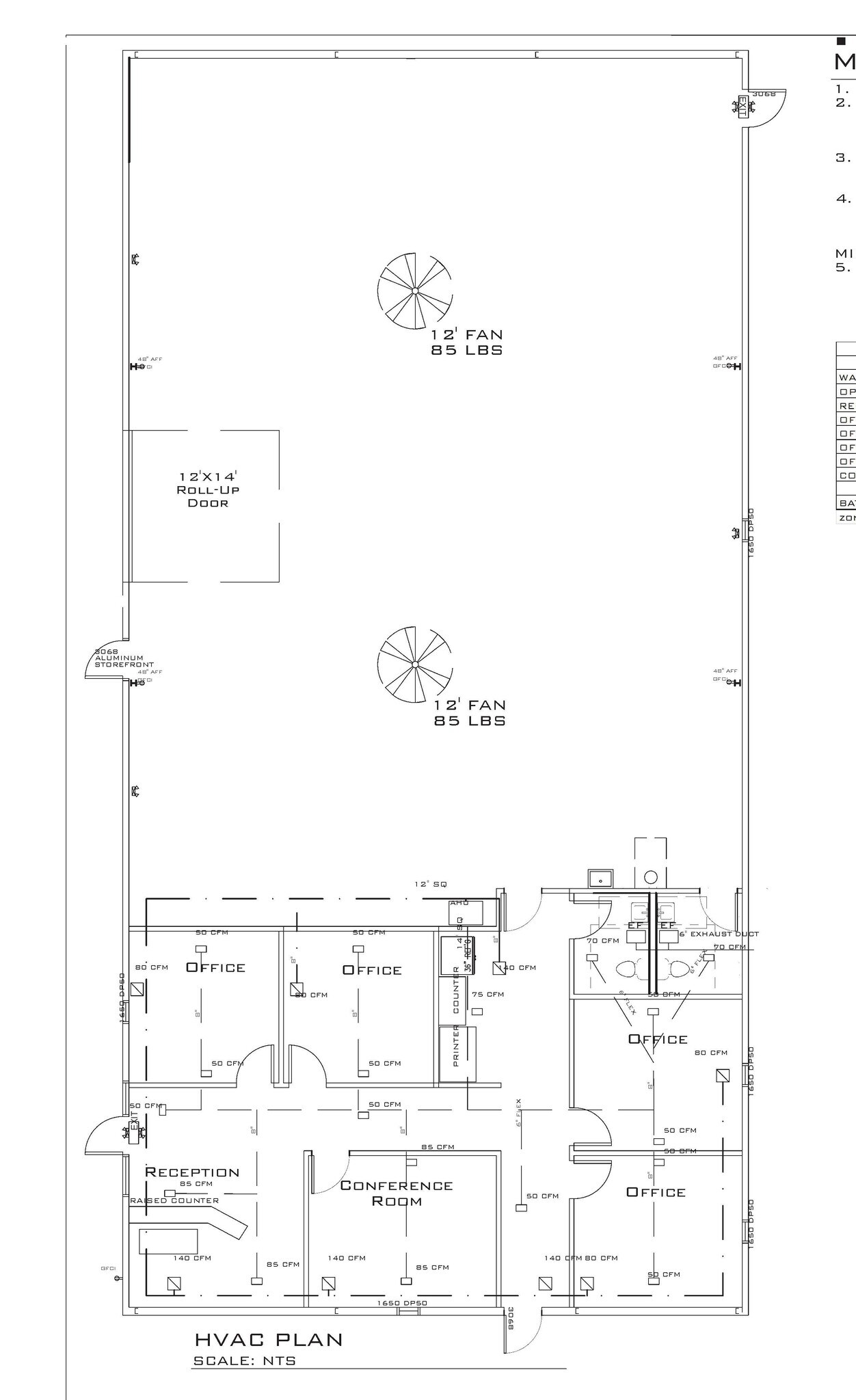 107 Freedom Park Dr, Hubert, NC for lease Floor Plan- Image 1 of 1