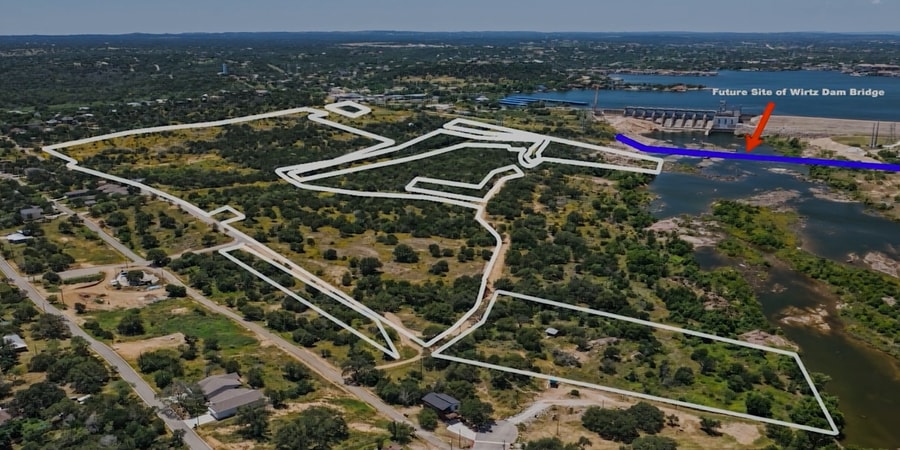0 Ridge View Dr, Cottonwood Shores, TX for sale - Aerial - Image 1 of 8