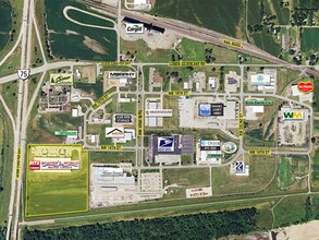 1401 NW Moundview Dr, Topeka, KS - Aerial  map view