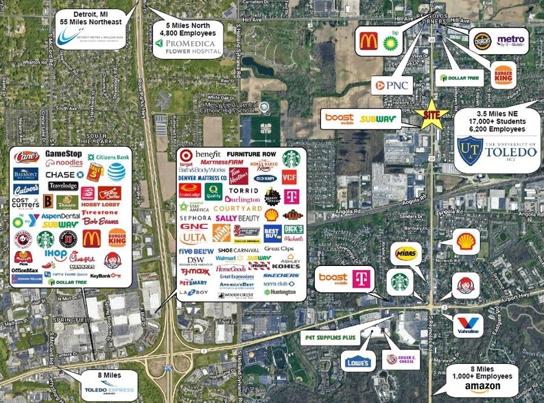 503-559 S Reynolds Rd, Toledo, OH for sale - Building Photo - Image 3 of 15