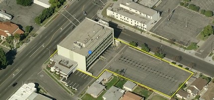 10800 Paramount Blvd, Downey, CA - AERIAL map view