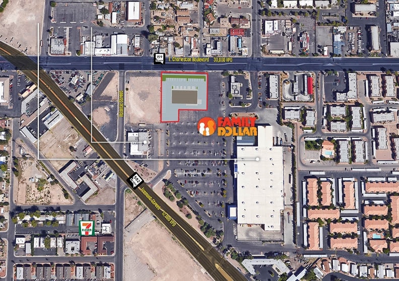 2597 W Charleston Blvd, Las Vegas, NV à vendre - Photo du bâtiment - Image 2 de 5