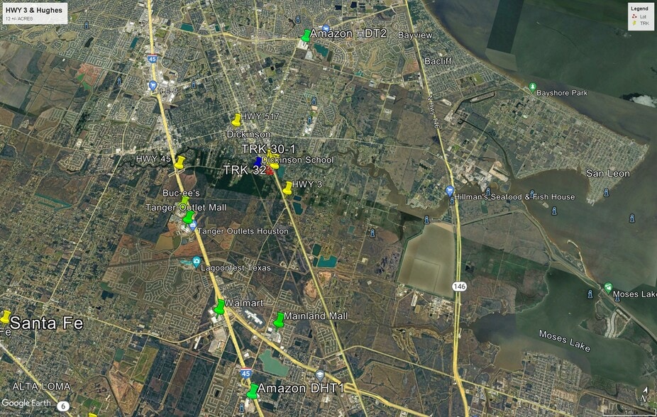 Hwy 3 & Hughes Road, Dickinson, TX à vendre - Aérien - Image 2 de 21