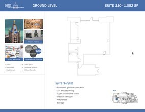 680 N Lake Shore Dr, Chicago, IL à louer Plan d  tage- Image 1 de 1