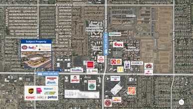4550 E Bell Rd, Phoenix, AZ - Aérien  Vue de la carte