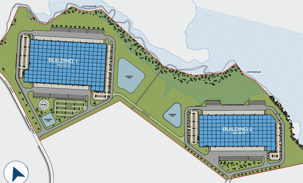 332 Commercial Point Pkwy, Lockbourne, OH for lease - Site Plan - Image 2 of 4