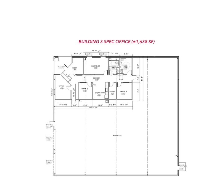 1623 S Cherry St, Tomball, TX à louer - Plan d’étage - Image 3 de 8