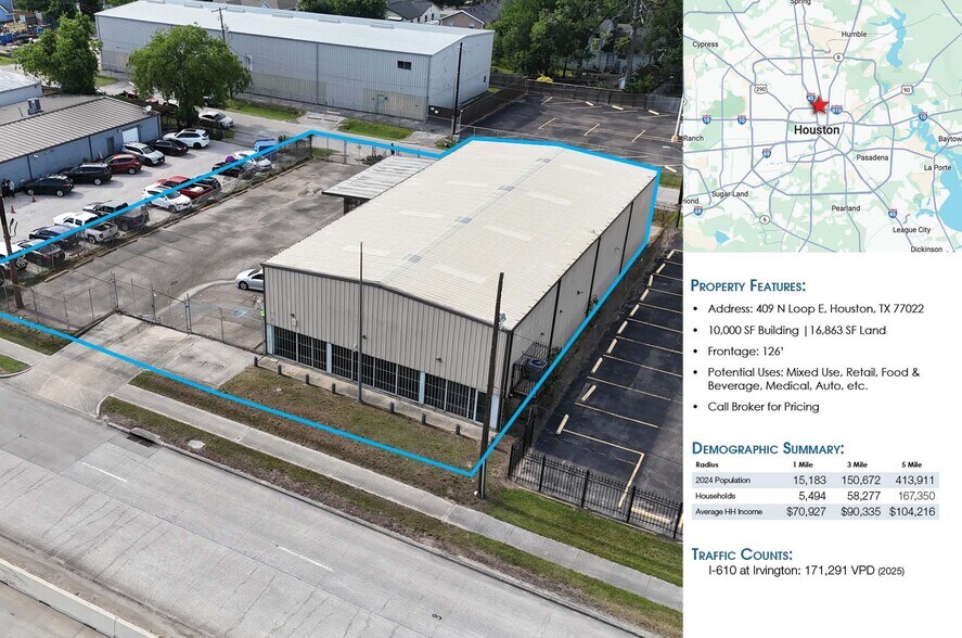 409 North Loop E, Houston, TX à vendre - Photo du bâtiment - Image 3 de 9