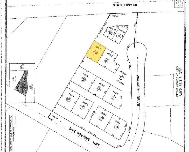 3819 Wacker Dr, Mira Loma, CA à vendre - Plan cadastral - Image 3 de 4