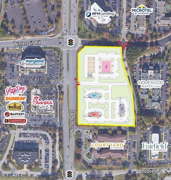 1199 Winterson Rd, Linthicum Heights, MD à louer - Photo principale - Image 1 de 2