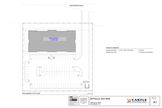 Plus de détails pour SWQ McPherson Blvd, Fort Worth, TX - Bureau/Médical à louer