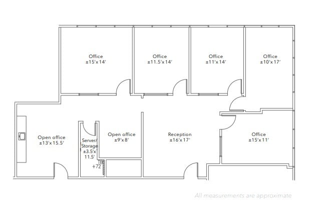 2204 S El Camino Real, Oceanside, CA à louer Plan d’étage- Image 1 de 1