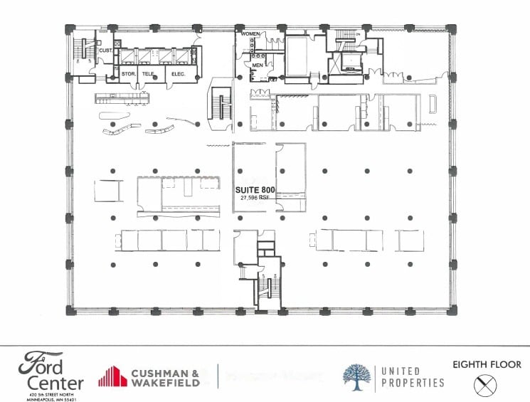 420 N 5th St, Minneapolis, MN à louer Plan d’étage- Image 1 de 1
