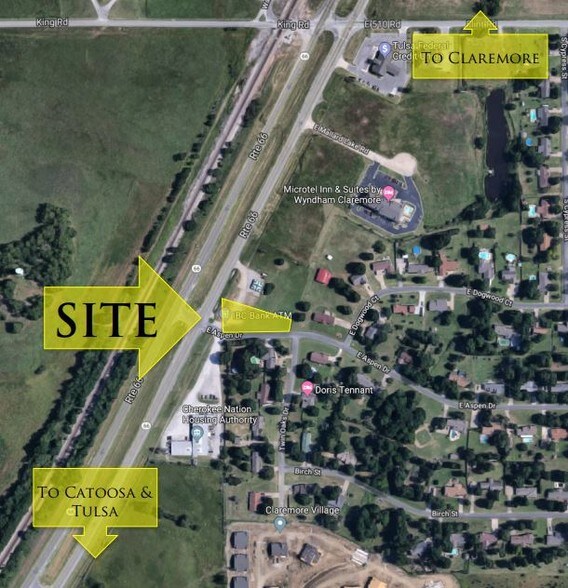 Hwy 66 & Aspen Dr, Claremore, OK à vendre - Photo du bâtiment - Image 1 de 1