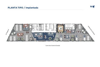 Avinguda Diagonal, 199, Barcelone, Barcelona à louer Plan d’étage type- Image 2 de 2