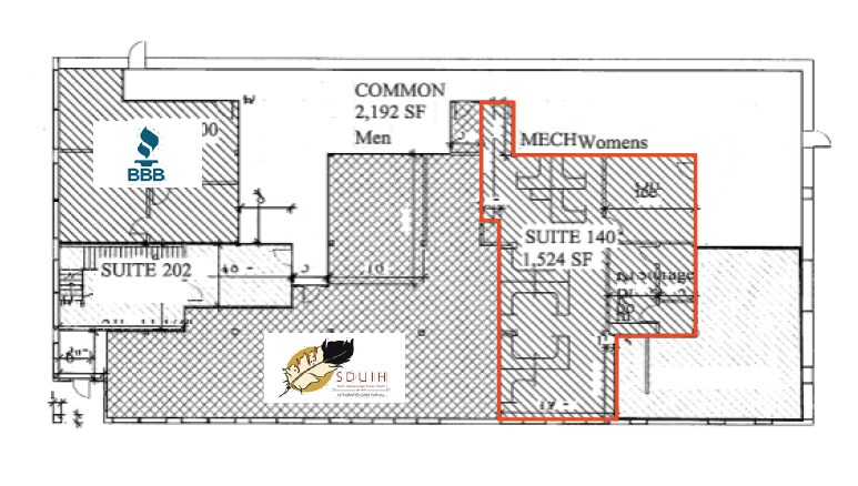 300 N Phillips Ave, Sioux Falls, SD for lease Floor Plan- Image 1 of 8