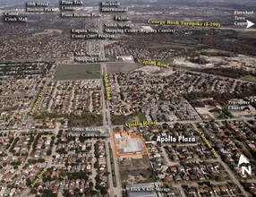 3440 N Shiloh Rd, Garland, TX - AERIAL  map view