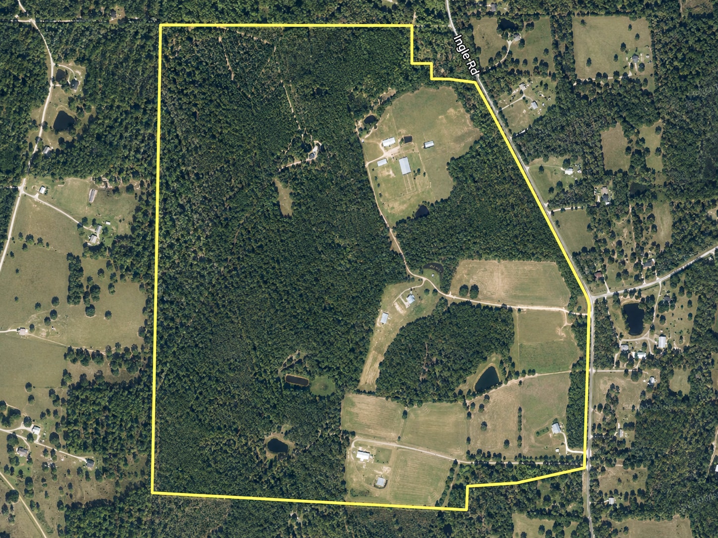 1557 Ingle Rd, Defuniak Springs, FL for sale Plat Map- Image 1 of 2