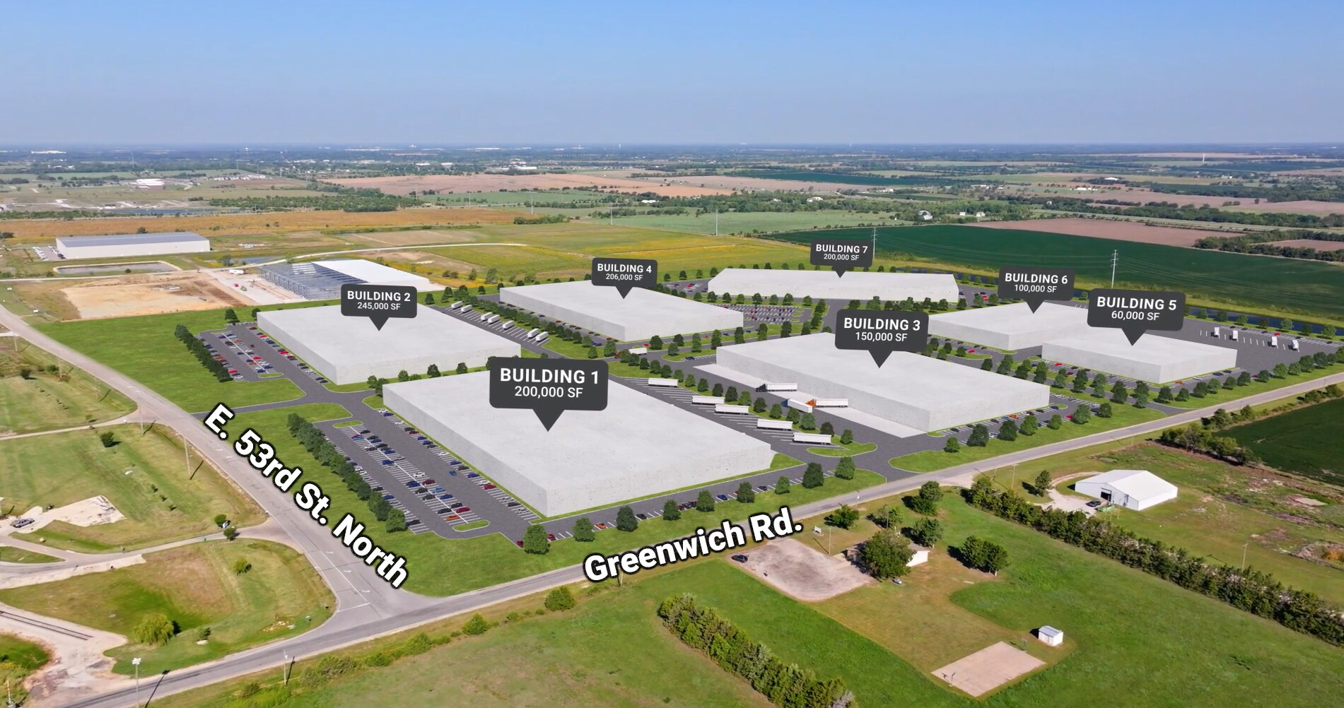 53rd and Greenwich Road, Bel Aire, KS à louer Photo principale- Image 1 de 7