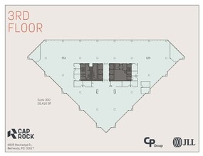 6903 Rockledge Dr, Bethesda, MD à louer Plan d’étage- Image 1 de 1