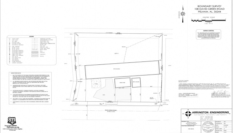 108 David Green Rd, Birmingham, AL à louer - Plan cadastral - Image 2 de 2