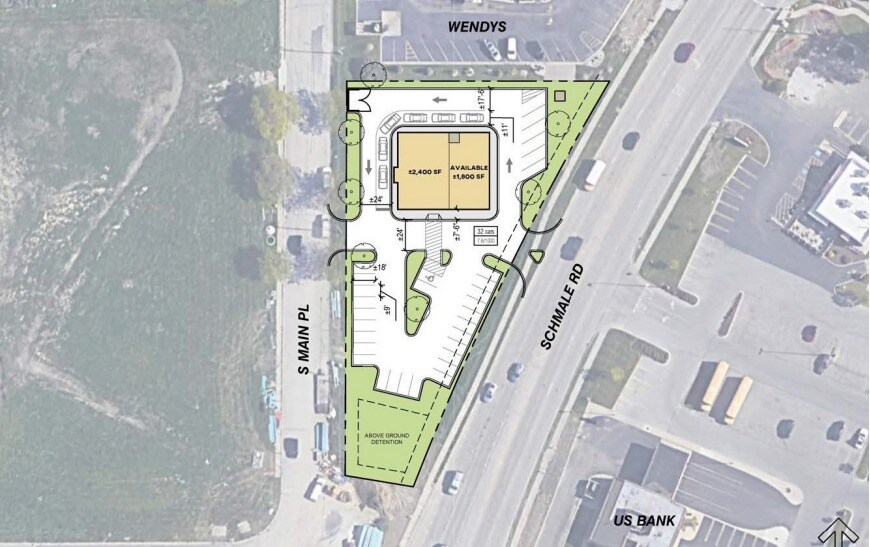 1-644 N Schmale Rd, Carol Stream, IL for lease - Site Plan - Image 2 of 2