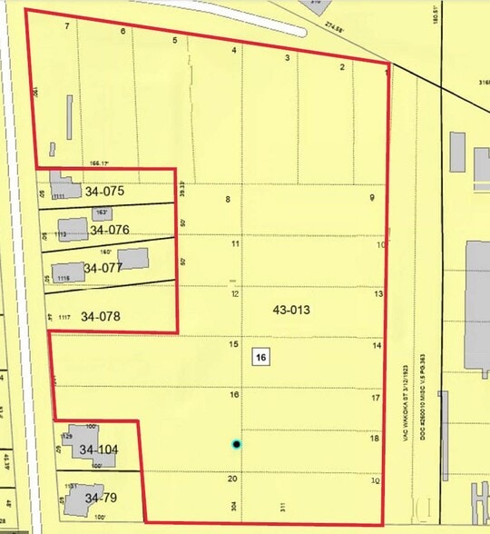 305 Hart St, Watertown, WI for sale - Plat Map - Image 2 of 2
