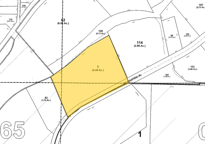 3725 Zip Industrial Blvd SE, Atlanta, GA à louer - Plan cadastral - Image 2 de 3