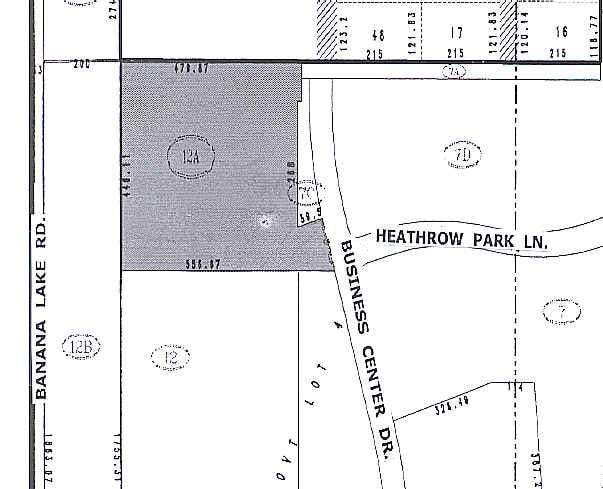 1000 Business Center Dr, Lake Mary, FL for lease - Plat Map - Image 2 of 6