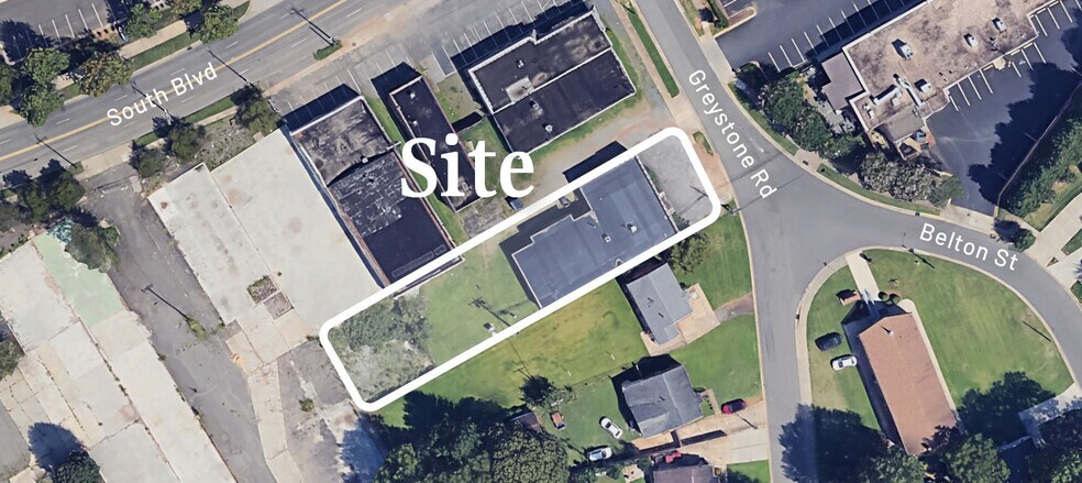 212 Greystone Rd, Charlotte, NC à louer - Aérien - Image 3 de 4