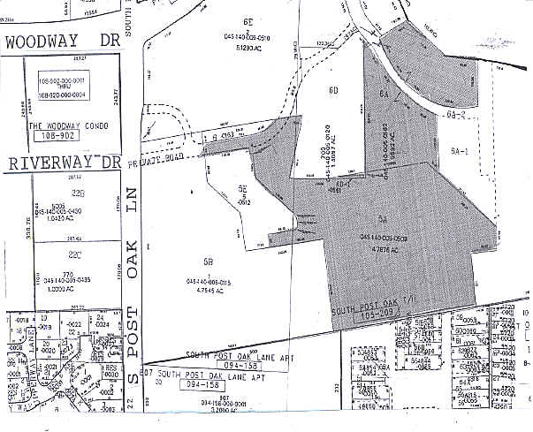 3 Riverway, Houston, TX à louer - Plan cadastral - Image 2 de 19