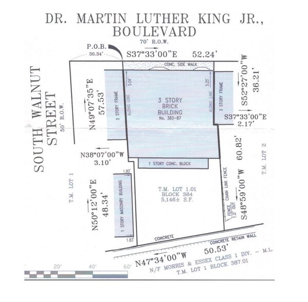 383-389 Dr Martin Luther King Blvd, East Orange, NJ à vendre - Photo principale - Image 1 de 1